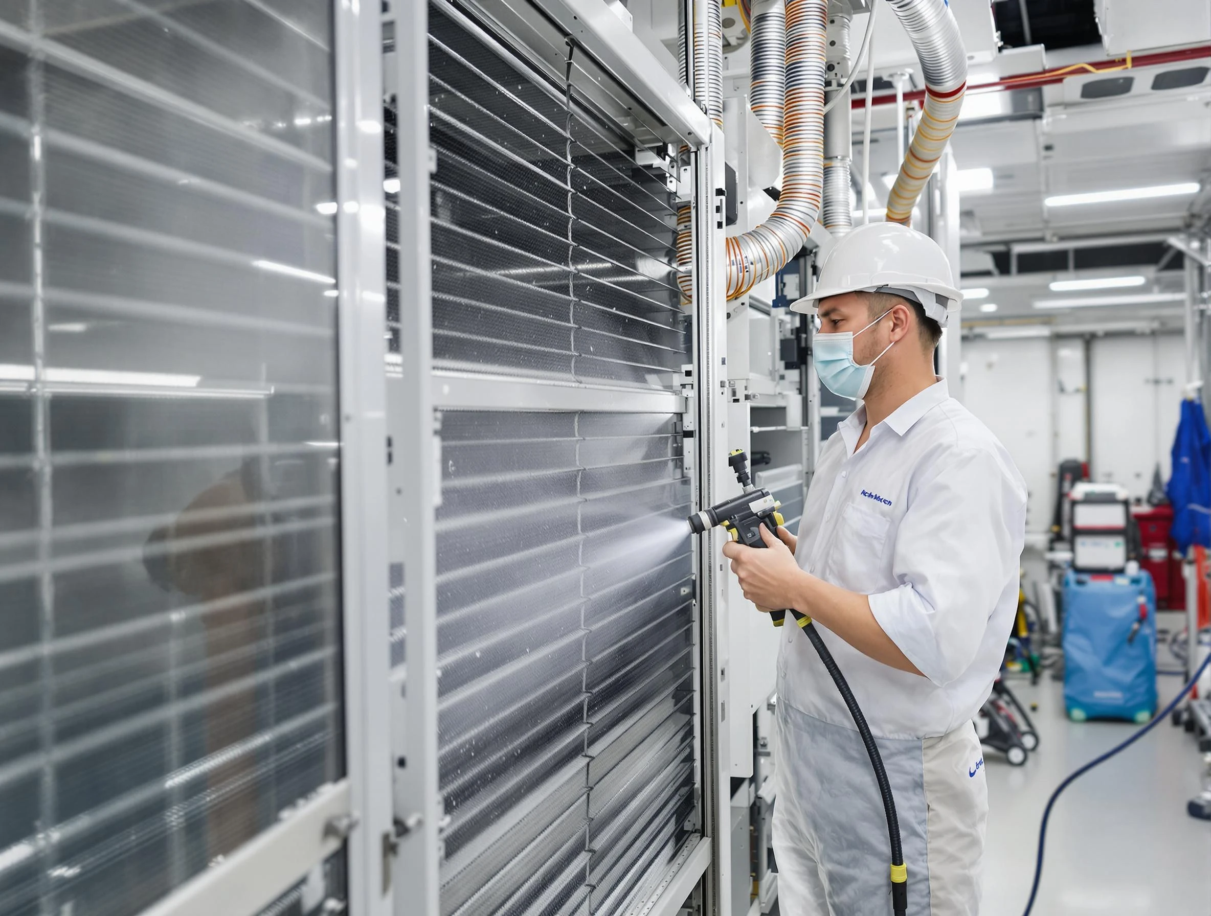 Professional AC coil cleaning by Riverdale Air Duct Cleaning in Riverdale