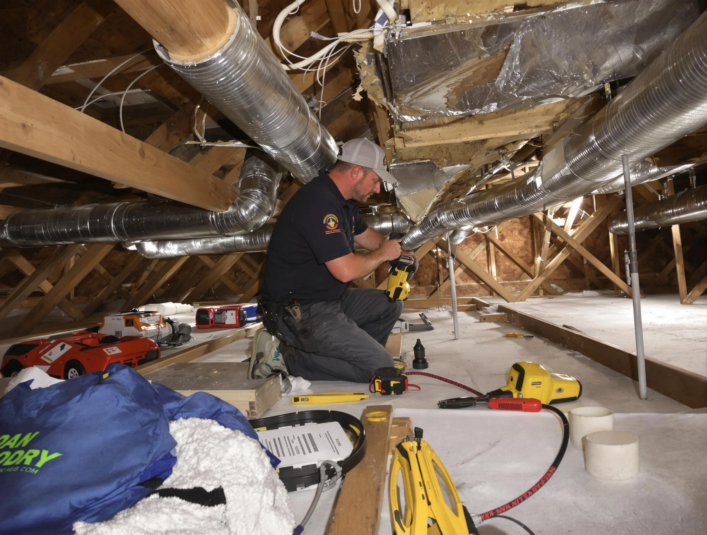 Professional air duct repair by Riverdale Air Duct Cleaning in Riverdale