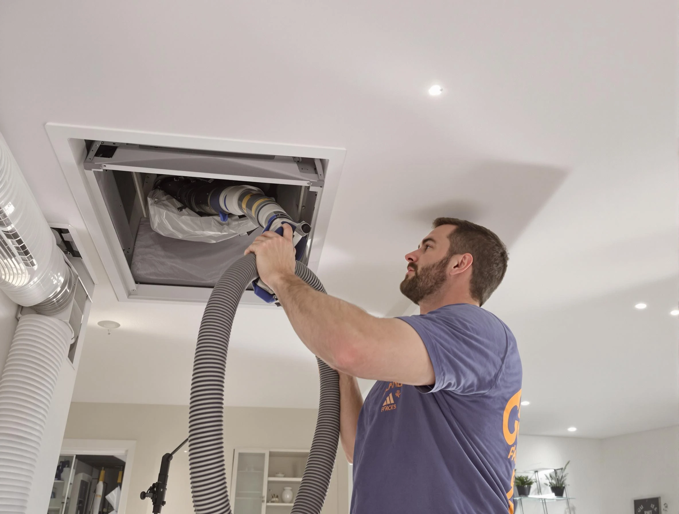 Precision indoor duct cleaning by Riverdale Air Duct Cleaning in Riverdale