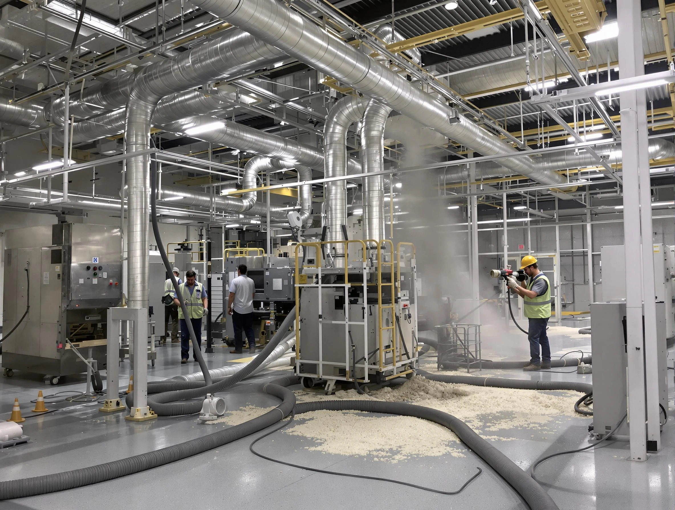 Heavy-duty industrial duct cleaning by Riverdale Air Duct Cleaning in Riverdale